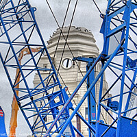 Buy canvas prints of Old Wembley Stadium by Kevin Plunkett