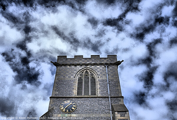 St John the Baptist Church, Barnet Picture Board by Kevin Plunkett