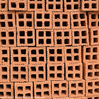 Buy canvas prints of Bricks for sale. Ho Chi Minh City. Vietnam by Kevin Plunkett
