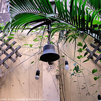 Buy canvas prints of Bell, Lights and Plants by Kevin Plunkett