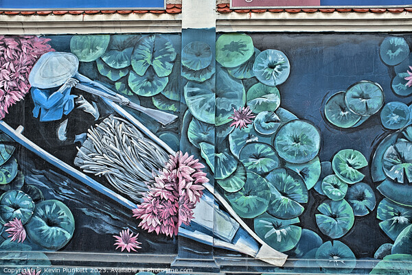 Saigon (Ho Chi Minh City) Street Wall Art. Picture Board by Kevin Plunkett