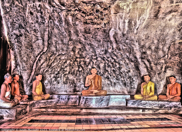 Buddhist Temple. Dambulla, Sri Lanka Picture Board by Kevin Plunkett