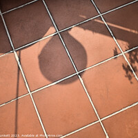 Buy canvas prints of Shadows on floor tiles by Kevin Plunkett