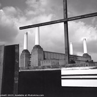 Buy canvas prints of Battersea Power Station before development by Kevin Plunkett