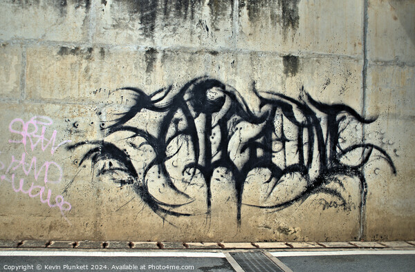 Graffiti Saigon Style Picture Board by Kevin Plunkett