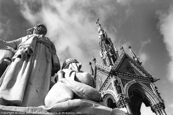 The Albert Memorial, London. Picture Board by Kevin Plunkett