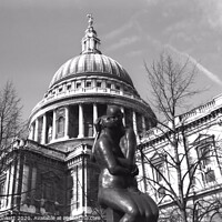 Buy canvas prints of St Paul's Cathedral by Kevin Plunkett