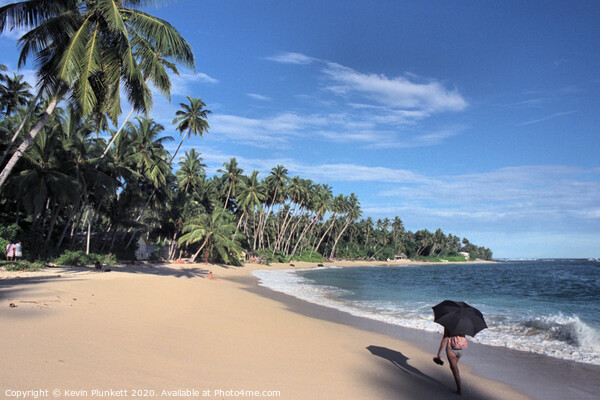 Sri Lankan Beach  Picture Board by Kevin Plunkett