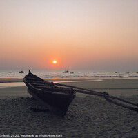 Buy canvas prints of Colva Beach Goa, India by Kevin Plunkett