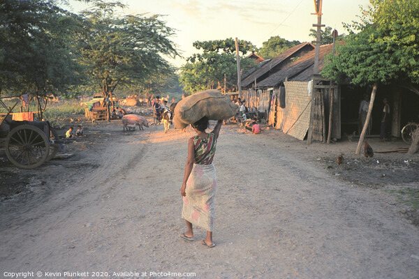 Mandalay Myanmar(Burma) Picture Board by Kevin Plunkett