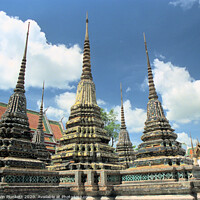 Buy canvas prints of Bangkok Buddhist Temple by Kevin Plunkett
