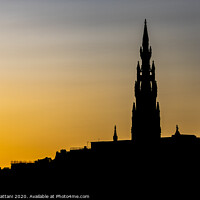 Buy canvas prints of The Scott Monument by Danilo Cattani