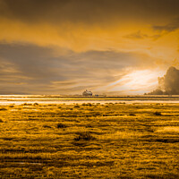 Buy canvas prints of Blakeney Point Sunrise by Gary Sanford