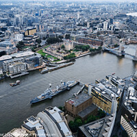 Buy canvas prints of London view by Efraim Gal