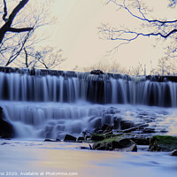 Buy canvas prints of Spring waterfall by craig hopkins