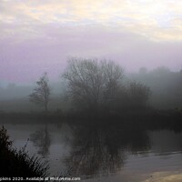 Buy canvas prints of Misty Lake by craig hopkins