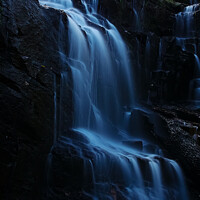 Buy canvas prints of Long exposure waterfall by craig hopkins