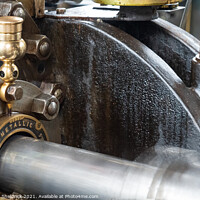 Buy canvas prints of Old mill machinery in motion by Heather Sheldrick