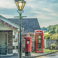 Buy canvas prints of Bolton Abbey Village Scene by Heather Sheldrick