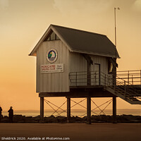 Buy canvas prints of Morecambe Sailing Club At Sunset by Heather Sheldrick