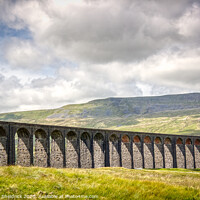 Buy canvas prints of Ribblehead Railway Viaduct, Yorkshire Dales by Heather Sheldrick
