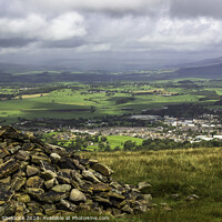 Buy canvas prints of Barnoldswick from Weets Hill, Lancashire by Heather Sheldrick