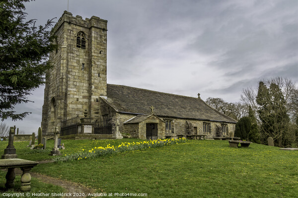 St Mary-le-Gill Church, Barnoldswick, Lancashire Picture Board by Heather Sheldrick