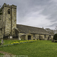 Buy canvas prints of St Mary-le-Gill Church, Barnoldswick, Lancashire by Heather Sheldrick