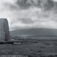 Buy canvas prints of Mist Over Pendle Hill Lancashire by Heather Sheldrick