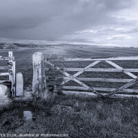 Buy canvas prints of Stile and footpath looking towards Yorkshire Dales by Heather Sheldrick