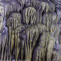 Buy canvas prints of Limestone mineral deposits in Ingleborough Cave by Heather Sheldrick