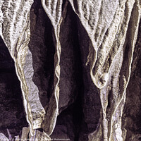 Buy canvas prints of Ingleborough Cave mineral deposits by Heather Sheldrick