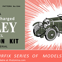 Buy canvas prints of Airfix Bentley (licensed by Hornby) by Phillip Rhodes