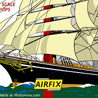 Buy canvas prints of Airfix Cutty Sark (licensed by Hornby) by Phillip Rhodes