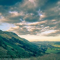 Buy canvas prints of Green Ochil hill by Graham Mathieson