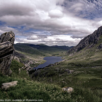 Buy canvas prints of Tryfan by Dave Sibley
