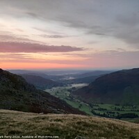 Buy canvas prints of Lake District Sunrise  by Mark Parry