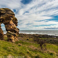 Buy canvas prints of The Kissing Rocks by Ken Hunter