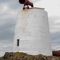 Buy canvas prints of May Island Fog Horn (Disused) by Ken Hunter