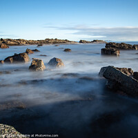 Buy canvas prints of Misty Foreshore by Ken Hunter