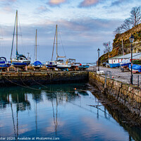 Buy canvas prints of Boats Laid Up for Winter by Ken Hunter