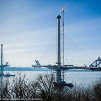 Buy canvas prints of Building the Third Forth Bridge by Ken Hunter