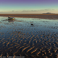Buy canvas prints of Abandoned at Low Tide by Ken Hunter