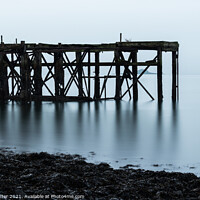Buy canvas prints of A Pier to Nowhere by Ken Hunter