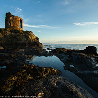 Buy canvas prints of Lady Tower at Sunrise, Elie, Fife by Ken Hunter