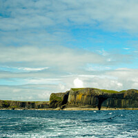 Buy canvas prints of Staffa and Fingal's Cave by Ken Hunter