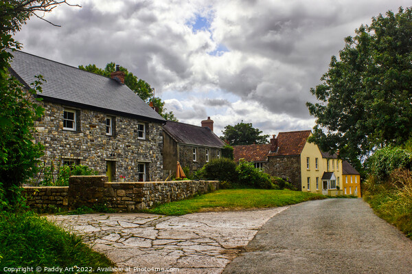 Lawrenny Village, Pembrokeshire  Picture Board by Paddy Art