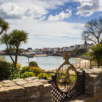Buy canvas prints of Tropical Tenby by Paddy Art