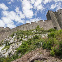 Buy canvas prints of Pembroke Castle, North East Wall by Paddy Art