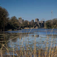 Buy canvas prints of Pembroke Castle - Across the Mill Pond by Paddy Art